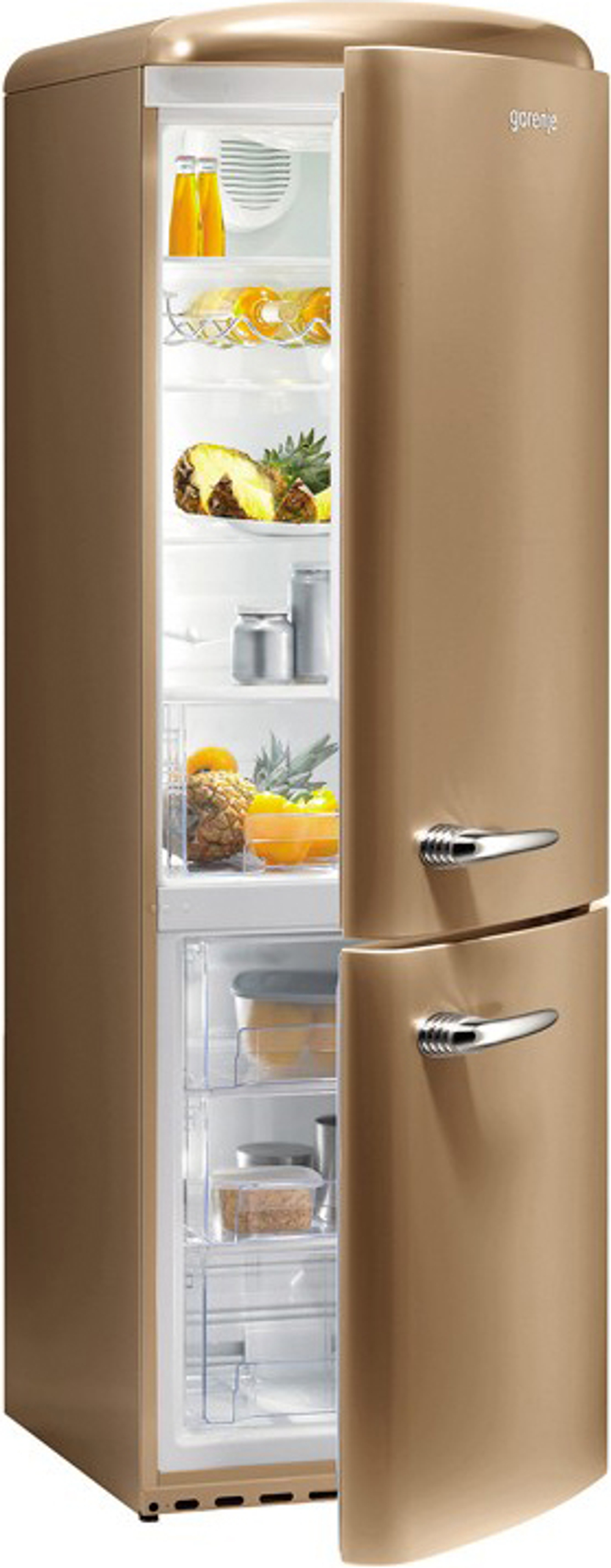Отдельностоящий двухкамерный холодильник Gorenje RK 60359 OCO