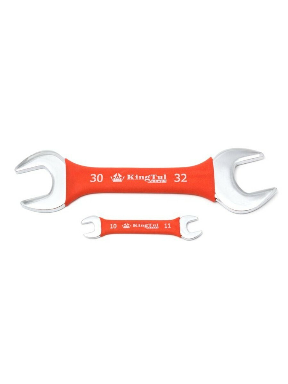 Ключ рожковый 20х22мм в прорезиненной оплетке KingTul kraft KT-102022k(322022)