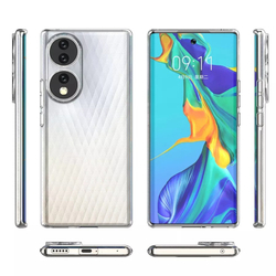 Ультра тонкий силиконовый чехол для смартфона Huawei Honor 70 Pro 5G, серия Ultra Clear от Caseport