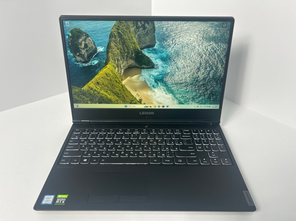 Ноутбук Lenovo Legion Y540-15IRH (81SY0084RK) 15.6"/Intel Core i7 9750H/RAM 16GB/SSD 512GB/GeForce GTX 1650 4GB/1920*1080/IPS/DOS/Подсветка кл-ры: LED/Чёрный. Состояние: B1