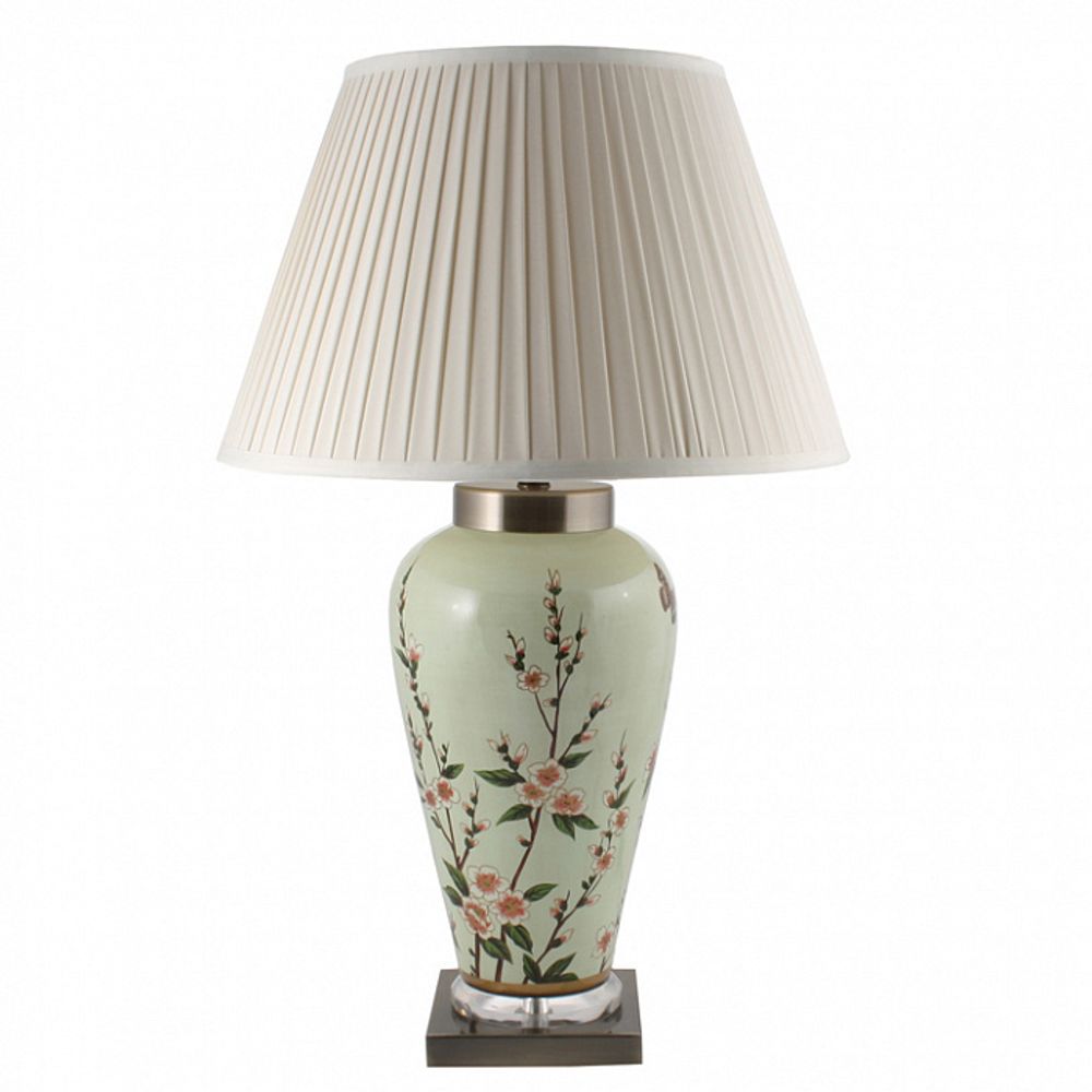 Лампа настольная "Абрикосовое дерево в цветах"