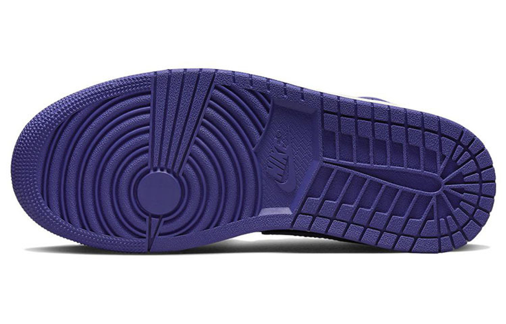 Кроссовки Jordan Air Jordan 1 Mid "Purple Black" (Женская размерная сетка)