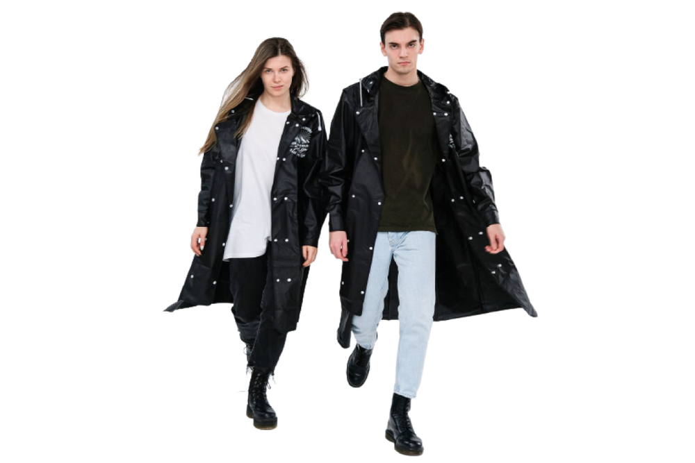 Дождевик RoadLike Street 3XL, черный