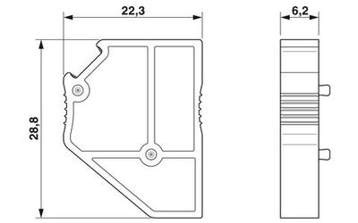DP PS-6 - Разделительная пластина 3036738