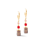 Серьги Coeur de Lion Red-Gold 3039/21-0316