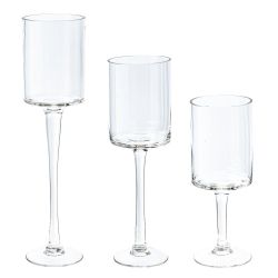 GAEM Набор из 3-х подсвечников, L23 W7,5 H30,5 см