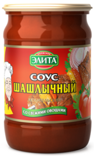 соус Элита Шашлычный 670гр (1х8)