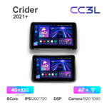 Teyes CC3L 10,2"для Honda Crider 2021+
