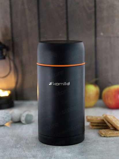 Термос пищевой 1000 мл. Kamille KM 2093A из нержавеющей стали
