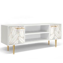 Тумба под ТВ Арт 155см Стайл Айс Голд