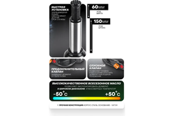Домкрат RF-T92004EURO бутылочный 20т низкопрофильный (высота подхвата - 235мм, высота подъема - 445мм, ход штока - 210мм) ROCKFORCE