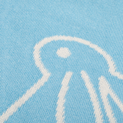 Плед вязаный детский «Зайчик»