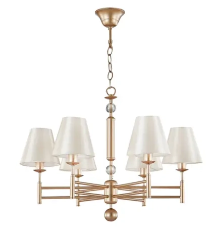 Подвесная люстра Crystal Lux FLAVIO FLAVIO SP6 GOLD