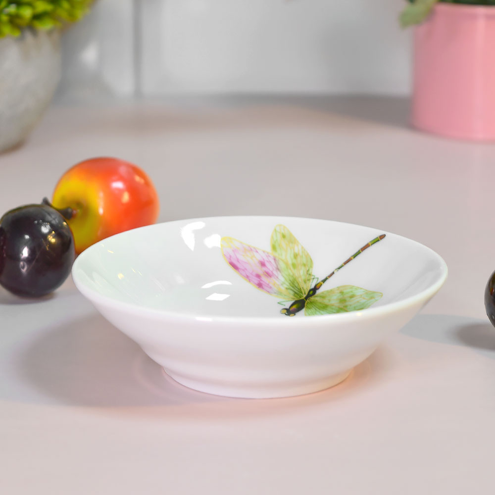 Блюдце для варенья 105мм Стрекоза