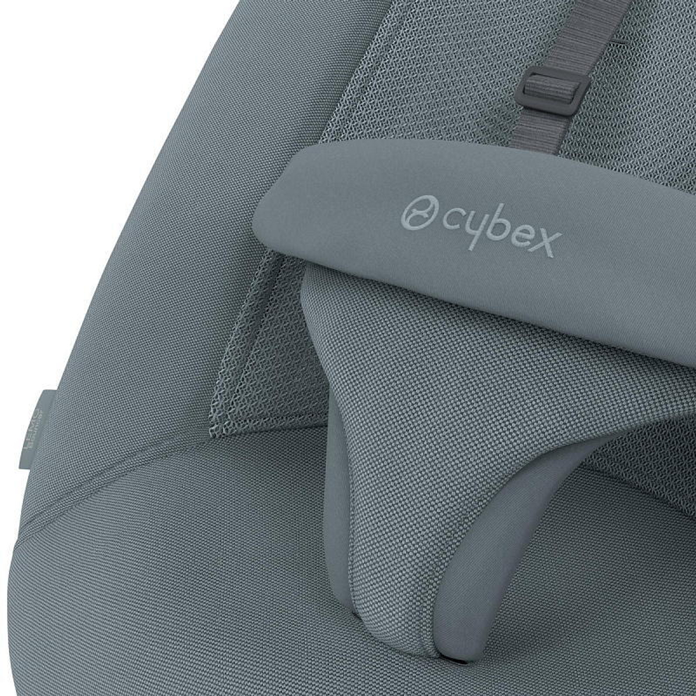 Стульчик для кормления Cybex Lemo 4 в 1 с мягкими чехлами Comfort Inlay Stone Blue/Pearl Pink