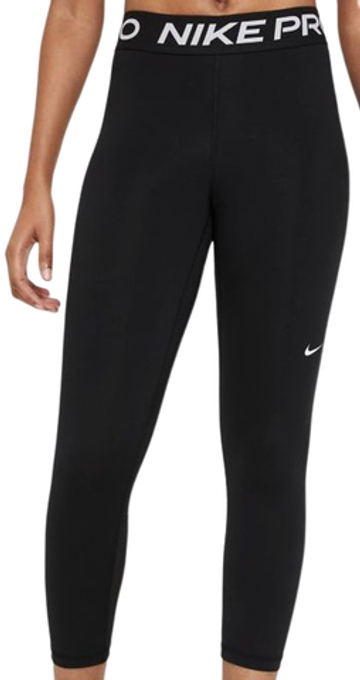 Женские леггинсы Nike Pro 365 Tight Crop W - black/white