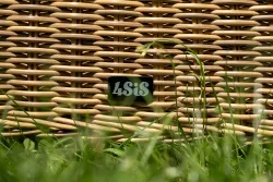 "Эспрессо–150 N" обеденная группа плетеная, цвет соломенный