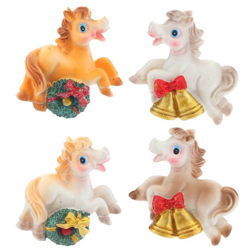 GAEM Магнит "Лошадка", L5,5 W1,5 H6 см, 4в.