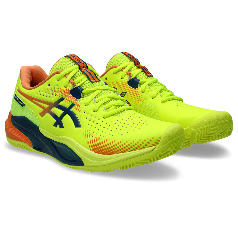 Мужские кроссовки для Падел Asics Gel-Challenger 15 Padel L.E. - safety yellow/twilight blue