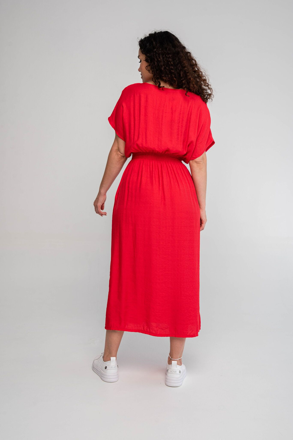 Платье женское летнее длинное из вискозы (повседневное, пляжное, городское)