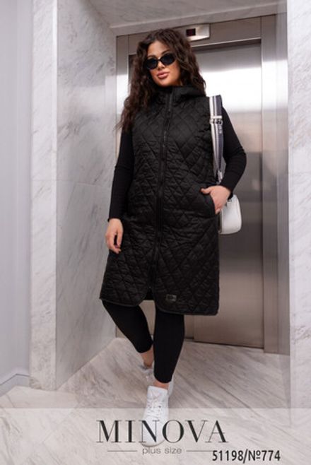 Жилет 774-черный Minova Фото 2