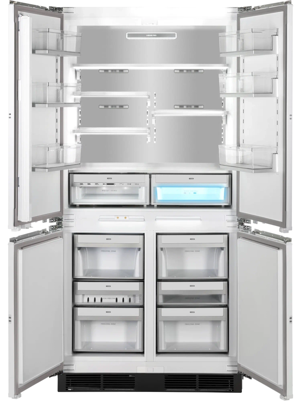 Встраиваемый холодильник Hiberg S-RFQ 800 W