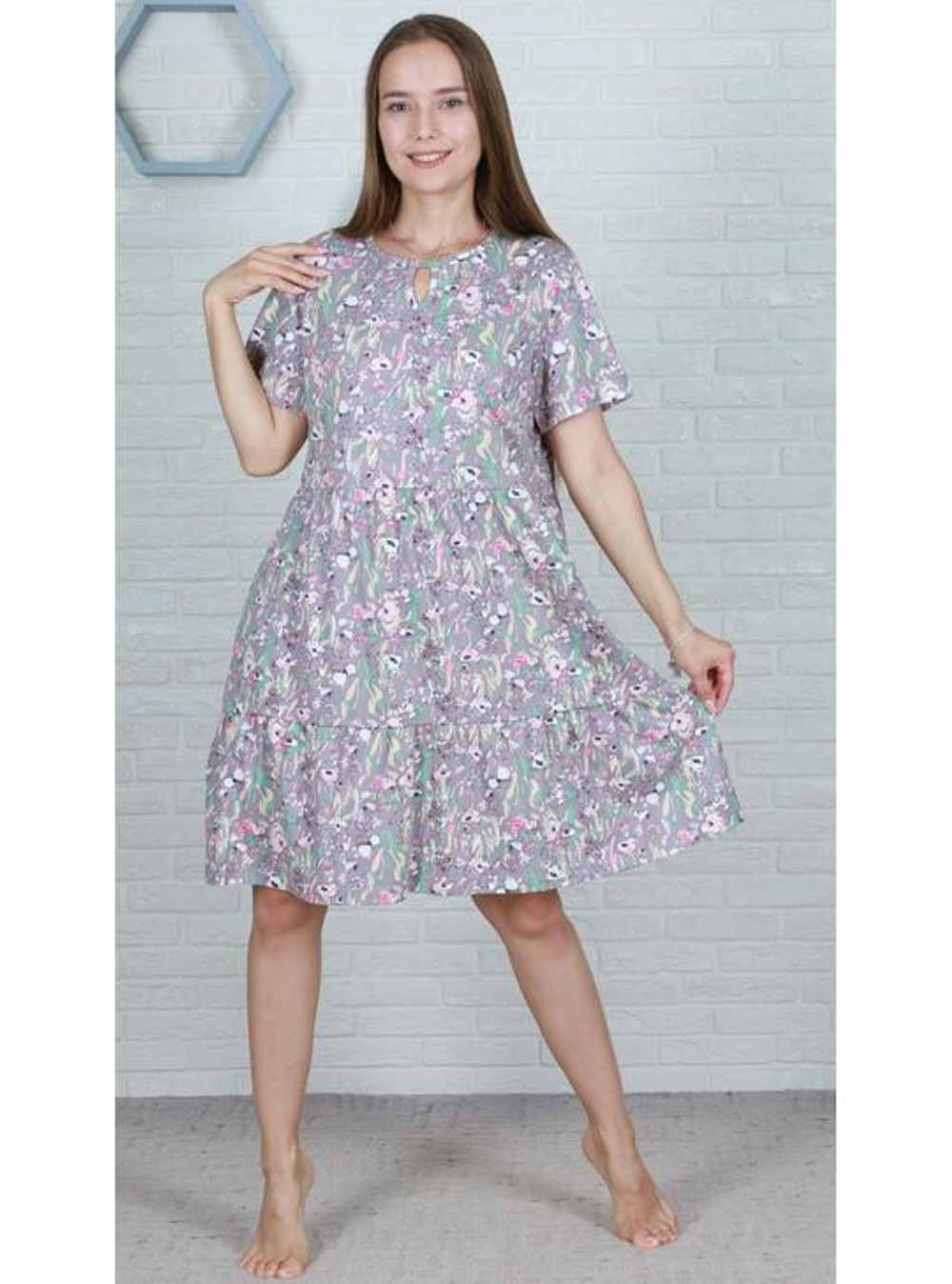 2920-1 Домашнее платье женское (54)