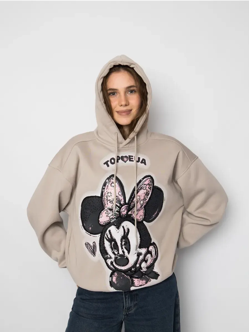 Толстовка утепленная с капюшоном