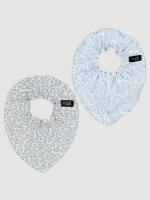 Сет из 2х нагрудников Mjölk Mini Blue Leopard/Рифы