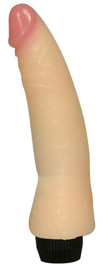 Реалистичный вибратор Redtop 18.5 см (Цвет: телесный)
