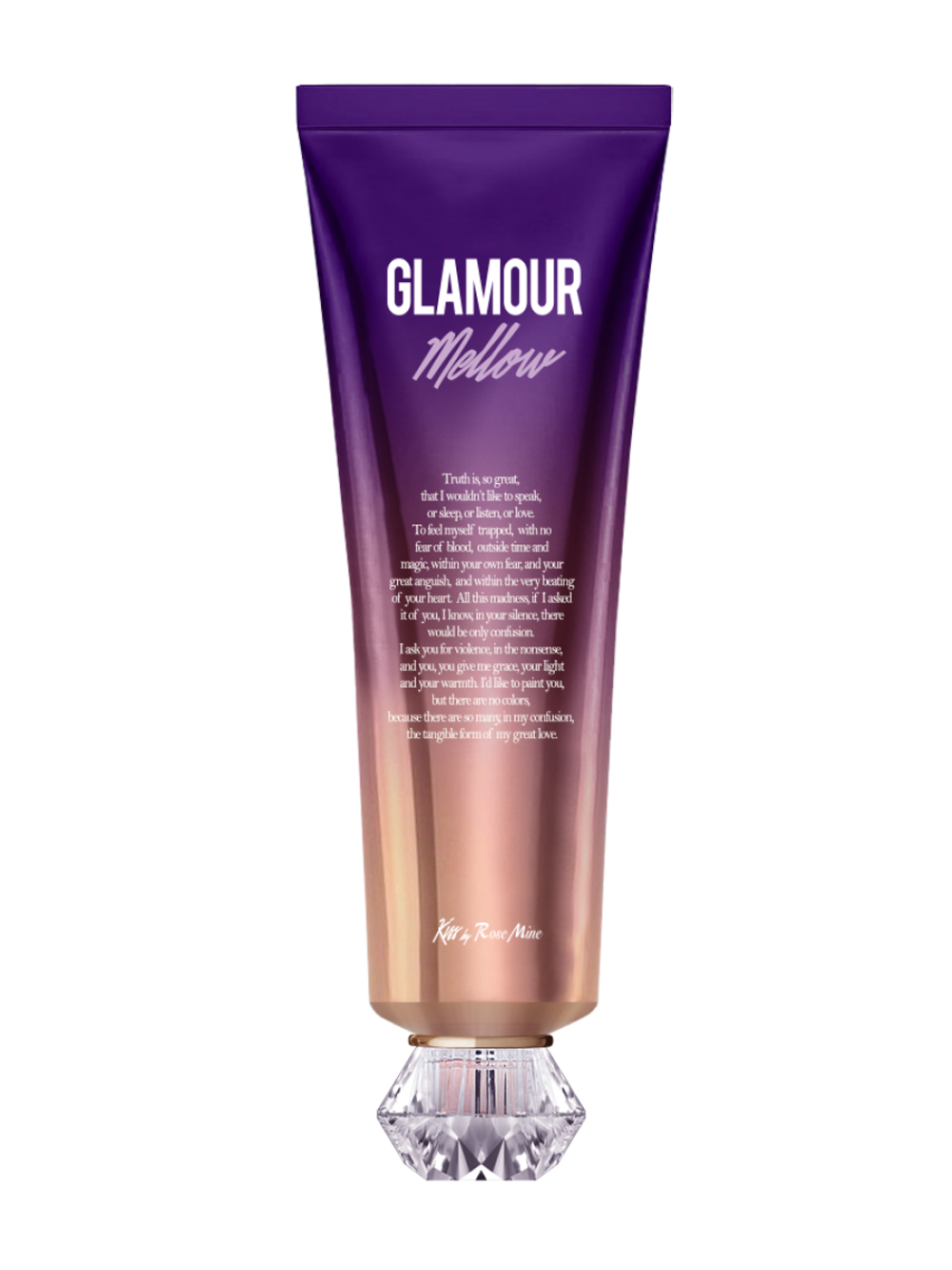 [Kiss by Rosemine] Крем для тела ДРЕВЕСНО-ЦИТРУСОВЫЙ АРОМАТ Fragrance Cream - Glamour Mellow, 140мл