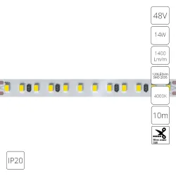 Светодиодная лента 48V 14,4W/m 4000К 10м IP20 Arte Lamp TAPE