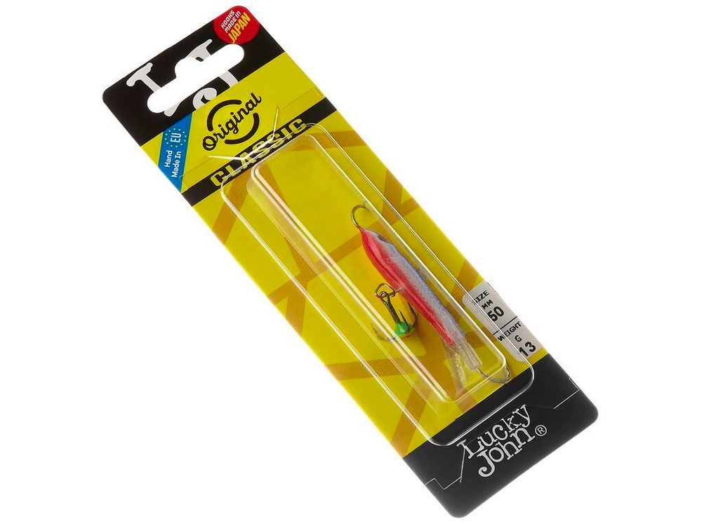 Балансир LUCKY JOHN Classic 5 (+тройник), 50 мм, цвет 28