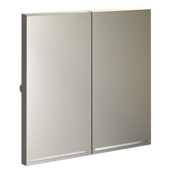 Клавиши для выключателя/переключателя двухклавишного с подсветкой, S70 (шелк)