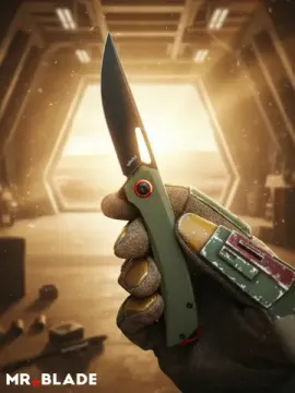 Нож складной Mr.Blade Finch Mandalorian(AUS-8 BSW, G10 OD)