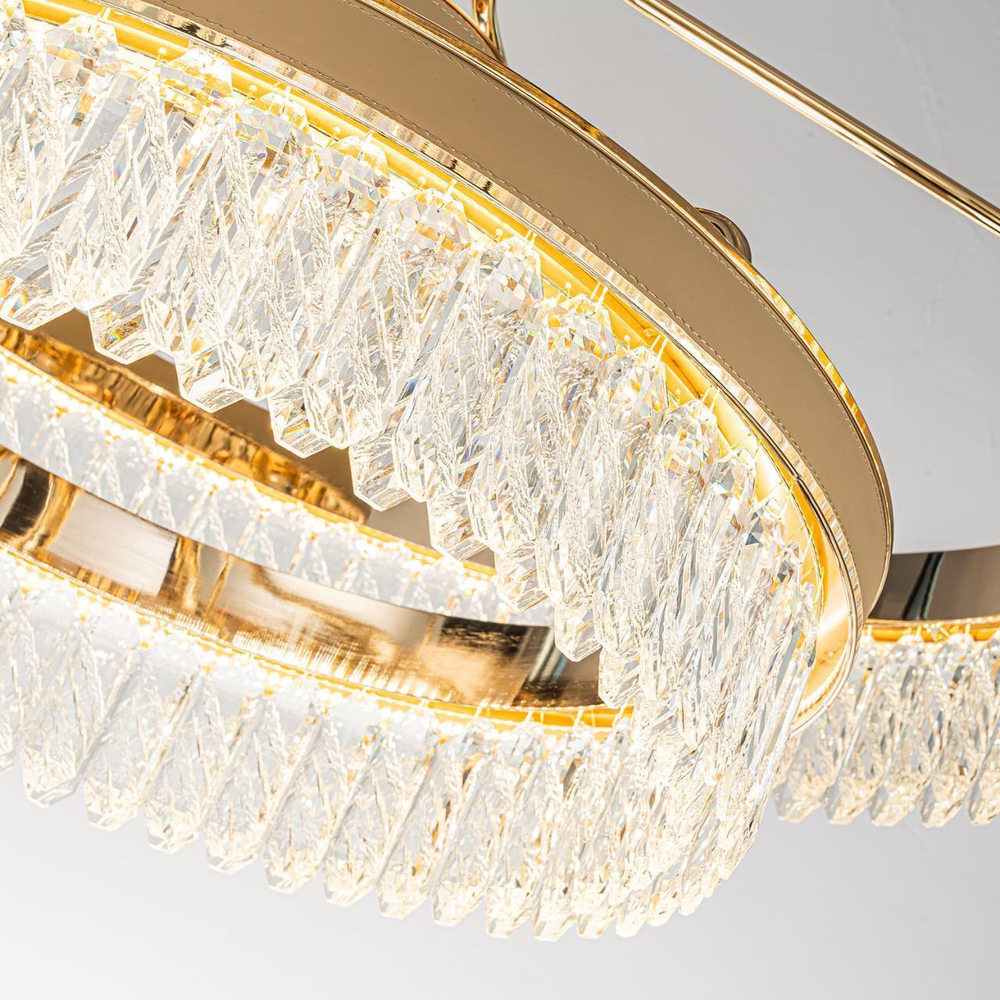 Подвесная светодиодная люстра Favourite Visconte 4304-10P