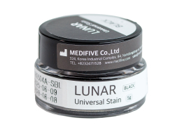 Lunar (Лунар) универсальный краситель для керамики BLACK (5г)