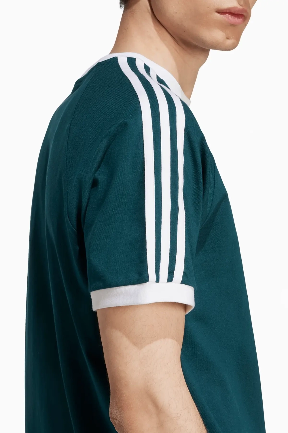 Футболка adidas Adicolor Classics 3-Stripes - зеленый