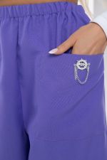 Брюки бохо (сирень) Б9088 LT Collection