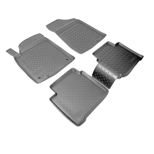 Ковры в салон Norplast/Unidec для Nissan Teana (2008-2014)Полиуретан,Черный, арт.NPL-Po-61-71