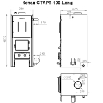 Котел длительного горения "СТАРТ-100-Long"