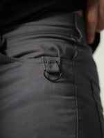 Брюки карго с передними карманами Город Горький серый графит