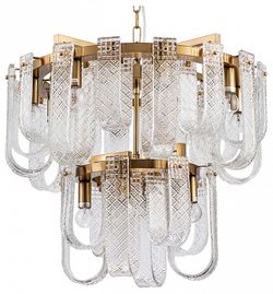 Подвесная люстра Indigo Brina 12027/12P Brass