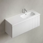 Тумба с раковиной Sancos Snob R 1.0 SNR1.0120LW/SNR1.0120RW Bianco