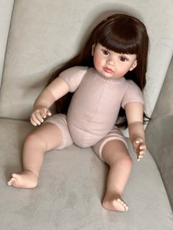 Кукла Реборн мягконабивная 60см в пакете (FA-153)