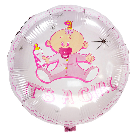 Шар Круг Малыш девочка