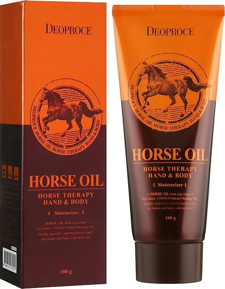 Deoproce Hand&amp;Body Horse Oil Крем для тела и рук с лошадиным жиром