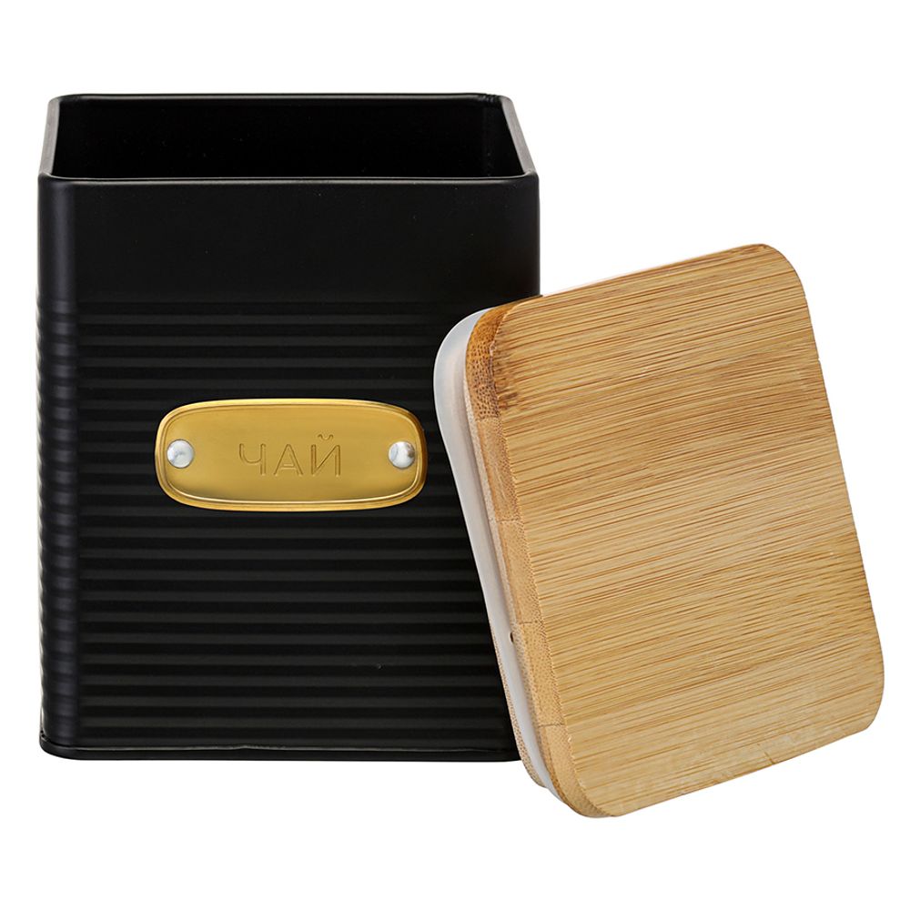 Банка для хранения чая Irmel, 1,7 л, графит