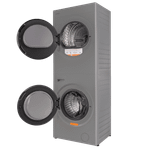 Стирально-сушильная машина MAUNFELD MFWD121010S06 (в 2-х коробках)