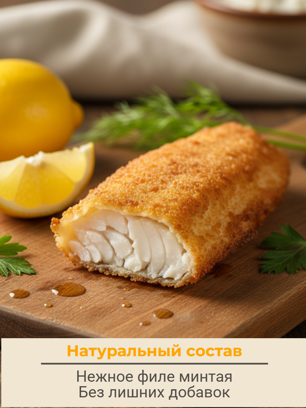 Филе минтая в кляре "А.Эсперсен" 300 гр